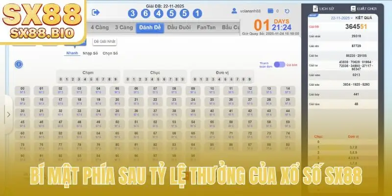Xổ Số SX88 - Bắt Cầu Lô Đề Chuẩn Xác, Rinh Ngay Tiền Tỷ