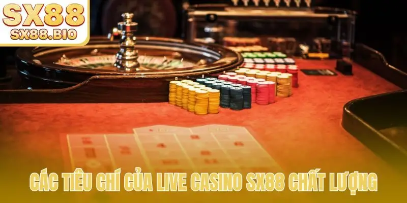 Live Casino SX88 - Trải Nghiệm Trực Tuyến Đỉnh Cao 2026