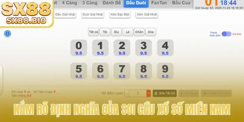 Soi Cầu Xổ Số Miền Nam - Chốt Số Vàng Hôm Nay Phát Tài